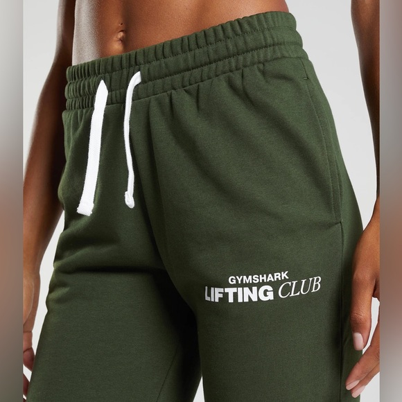 Gymshark Social Club Joggers - Moss Olive - L - Picture 3 of 8